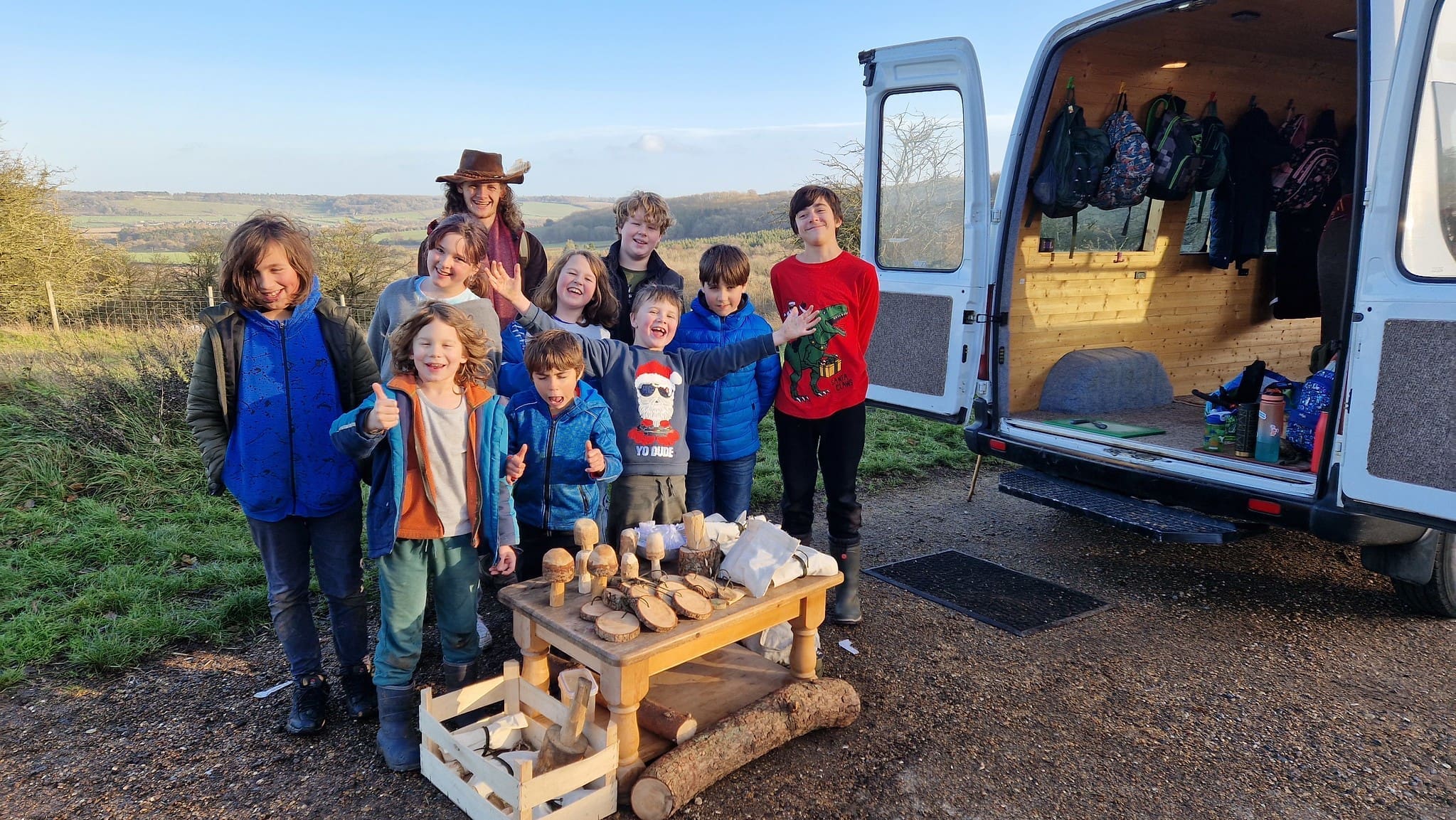 xmas sale child entrepreneurs